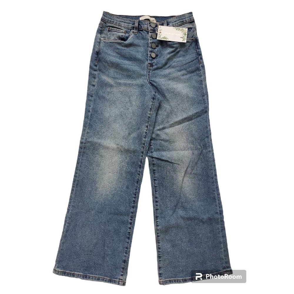 Chelsea & Violet Womens Size 26 Jeans High Rise  Button Fly  Denim